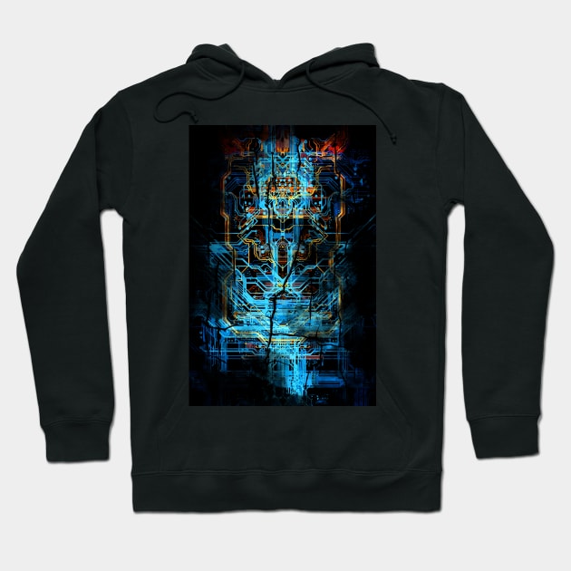 Electronic chip Hoodie by Color-Lab